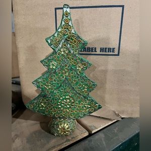 Small decorative Christmas tree made in India